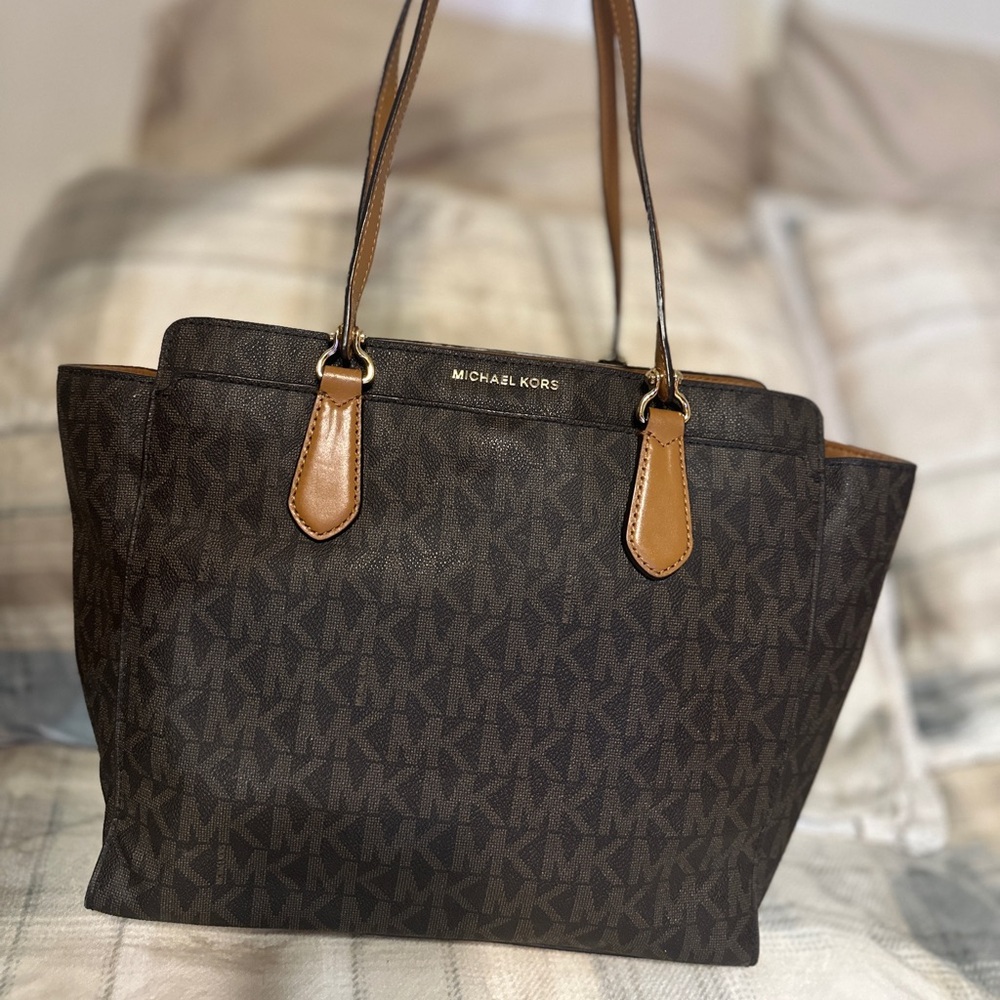 Michael Kors Brown Tote Bag